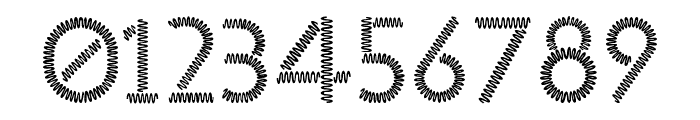 Slinked  Font OTHER CHARS