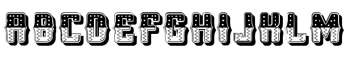 Sombrero Regular Font UPPERCASE