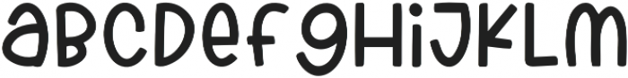 Spring Break Regular otf (400) Font UPPERCASE