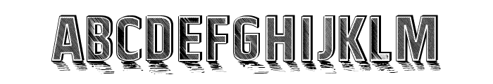 Spent Wisdom Regular Font UPPERCASE