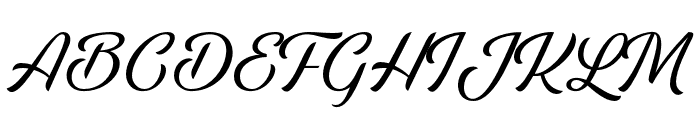Storia-Light Font UPPERCASE