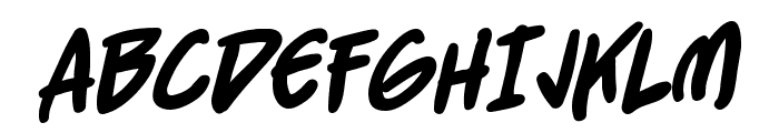 StraightJacket BB Bold Font UPPERCASE