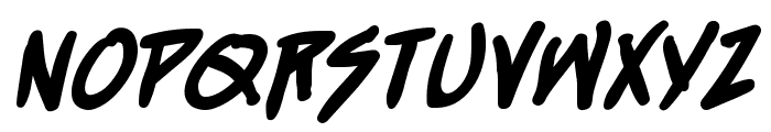 StraightJacket BB Bold Font LOWERCASE
