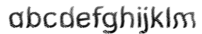 Street Quaked Font LOWERCASE