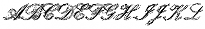 Steal Plate EF Font UPPERCASE