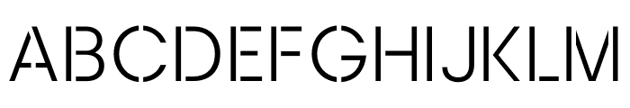 Sukima Font UPPERCASE