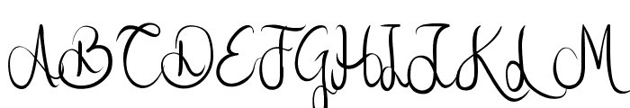 Syllia Demo Font UPPERCASE