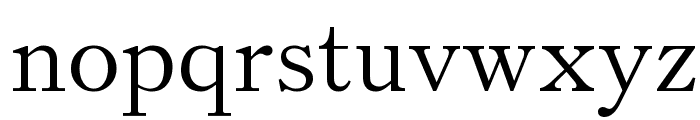 Theano Old Style Regular Font LOWERCASE