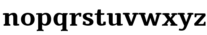 Tienne Bold Font LOWERCASE