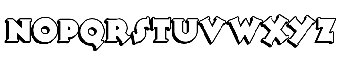 TooneyNoodle Font UPPERCASE