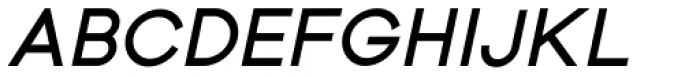 Toma Sans Semi Bold Italic Font UPPERCASE
