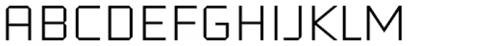 Tradesman SC Wide Light Font LOWERCASE