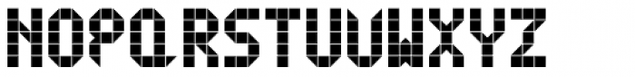 Train On Time Font LOWERCASE