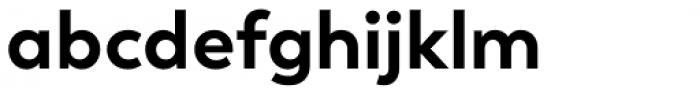Trenda Bold Font LOWERCASE