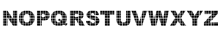 Vinyl Tile Font LOWERCASE