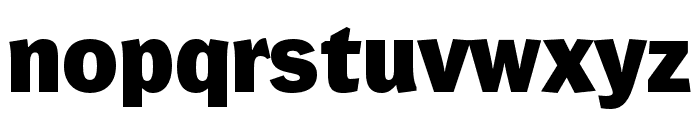 WendelinReduced-Fett Font LOWERCASE