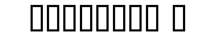 WinstonNero_Trial Font OTHER CHARS