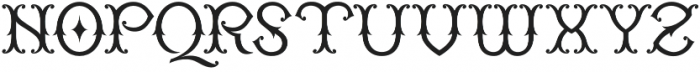 WT Kingsbury Fancy otf (400) Font LOWERCASE