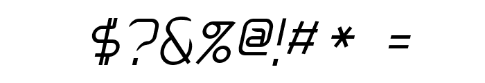 Zoloft-Italic Font OTHER CHARS