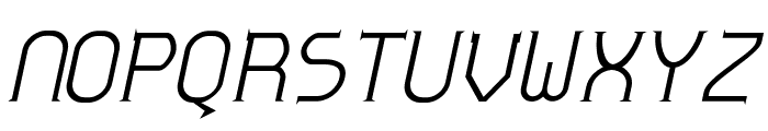 Zoloft-Italic Font UPPERCASE