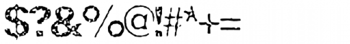 ZRex Font OTHER CHARS
